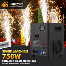 750W Cold Spark Machine 5-8.2ft Firework Machine DJ Event Party Stage Effect DMX