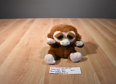Wm. Mark Corp. Feisty Pets Grandmaster Funk Brown Monkey 2015 Plush(310-1379)