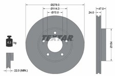 Disque de frein Mazda TRIBUTE
