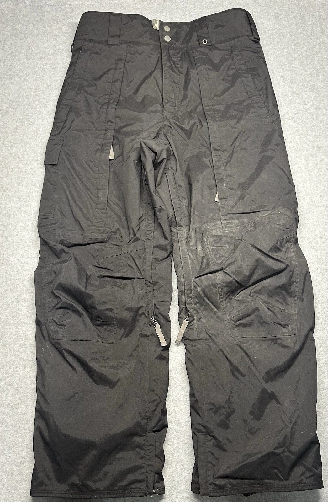 Burton Men’s Snowboard Pants Black Size 34/32 Insulated Winter Ski Snow Pants