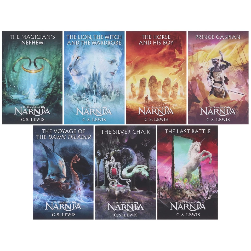The Chronicles of Narnia 7 Books By C.S. Lewis - Ages 7-9 - Paperback - Image 2 of 4