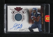 2010 Panini Plates & Patches 276/599 Golden Tate #216 Auto 1q7