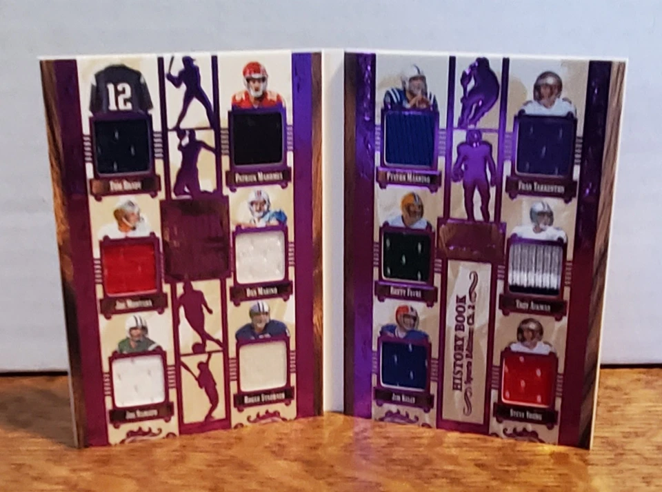 2025 Leaf History Book - Book Of Legends Ch. 2 #BL-4 Brady Mahomes & More! /10 - Image 4 of 4