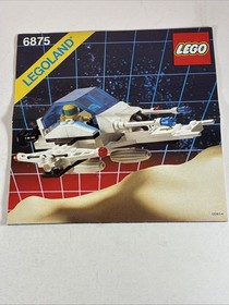 VINTAGE LEGO HOVERCRAFT 6875 - 100% COMPLETE W/INSTRUCTIONS!!