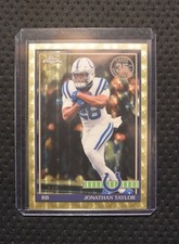 Marketplace image: 1/1 SUPERFRACTOR Jonathan Taylor Topps 2026 NFL Flagship 35th Anniversary Chrome