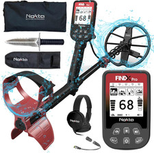 Nokta Findx Pro Metal Detector for Adults, Professional Lightweight Waterproof G