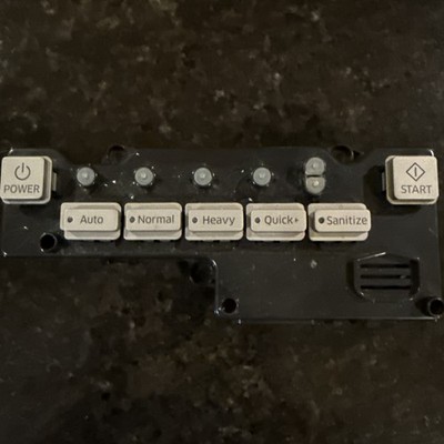 Samsung DD82-01248A Dishwasher Circuit Control Display Board DW6000J-SUB-00