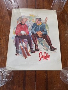 Sun Valley Idaho Travel Poster