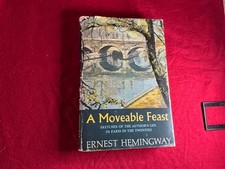 A MOVEABLE FEAST-  Hemingway  1st Edition  Hardcover W/DJ A-3.64[H] VERY GOOD