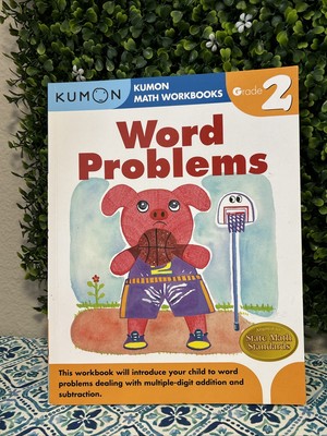 Grade 2 Word Problems by Kumon Publishing North America (2009, Trade Paperback)