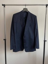 Vintage Hugo Boss Paris Blue Blazer Mens Classic Jacket Size 40R