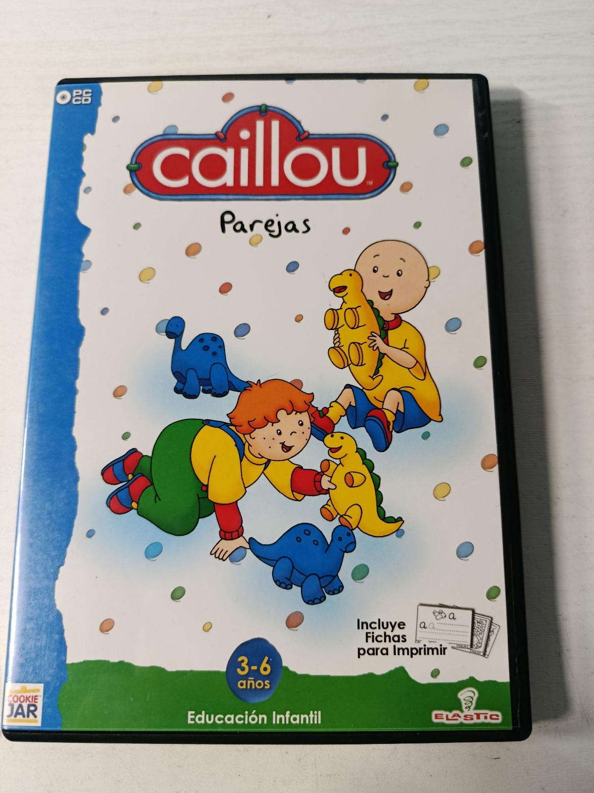 Caillou Educative Infantil Game For PC CD-ROM Edition España