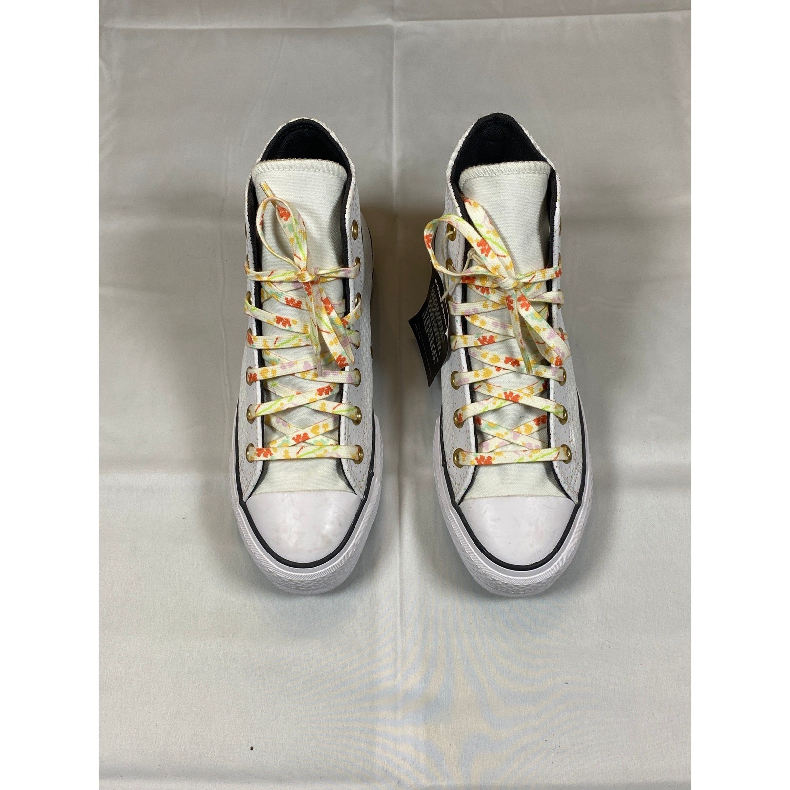 NWT Converse Chuck Taylor All Star Lift Platform High Top Paint Splatter Women 7 thumbnail 8