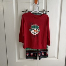 Jammies For Your Families Oh Snow 2 Piece PJ set Kids Size 3T Winter Fair Isle