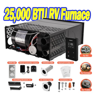 #ad FOGATTI 25000 BTU Ducted RV Camper Motorhome Trailer Furnace RV Heaters $497.99