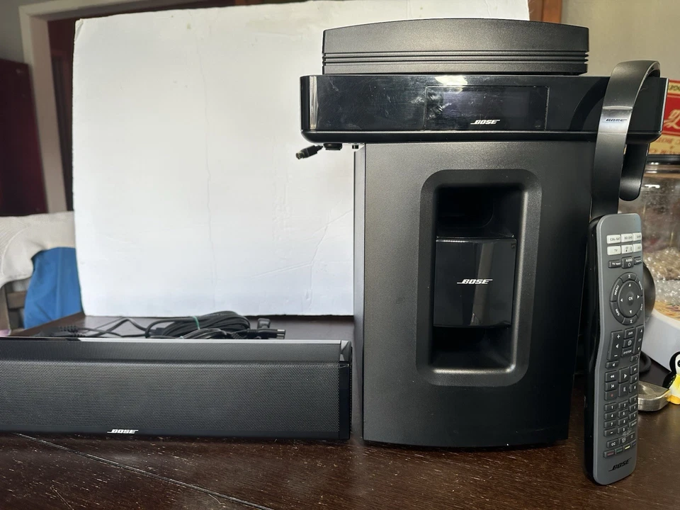 Bose 🔉CineMate🔊 120 Heimkinosystem - Schwarz Komplettsystem Bose Sound