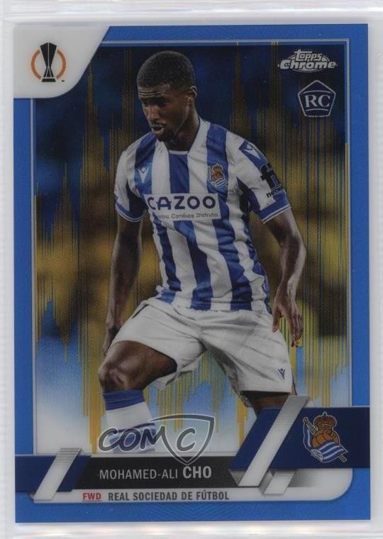 2022-23 Topps Chrome UEFA Club Competitions 47/75 Mohamed-Ali Cho #3 10yl