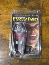 Custom Designer Dracula Fangs Teeth W/ Non-Toxic Alpha One Thermoplastic - NEW