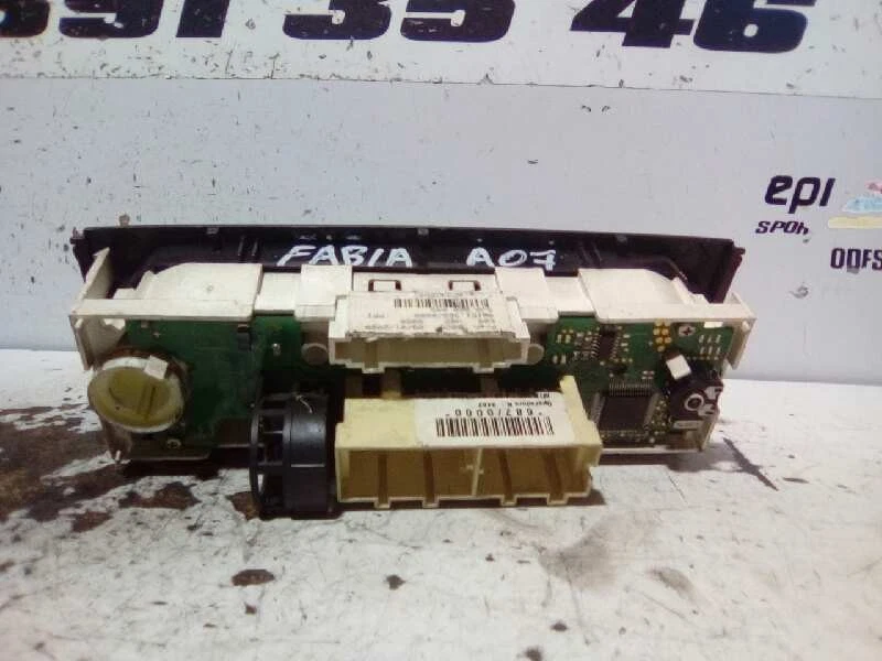 5J0820045 MANDO CALEFACCION / AIRE ACONDICIONADO / 187406 PARA SKODA FABIA 5J2 - Imagen 3 de 3