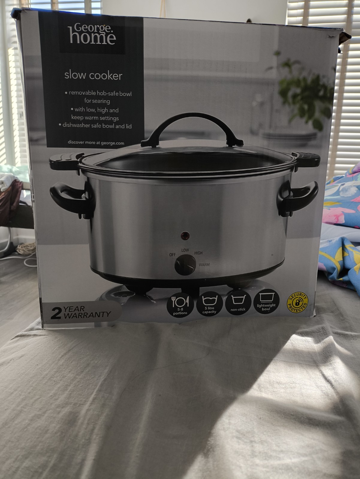 George Home Asda Brand Slow Cooker 5Ltr | eBay UK