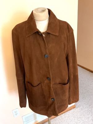 ジャケット・アウター EMPORIO ARMANI suede leather jacket Men's Jacket, Brown,,US size XL,Suede,,Emporio Armani, NWT | eBay