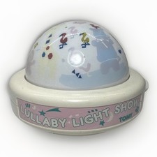 VTG 1987 Tomy Lullaby Light Show Baby Night Light Music Projection Wind Up WORKS