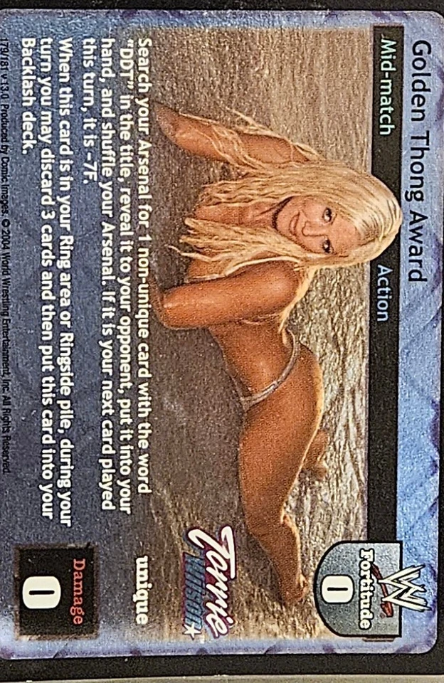 WWE RAW DEAL TORRIE WILSON 12 CARD LOT - Image 3 of 4