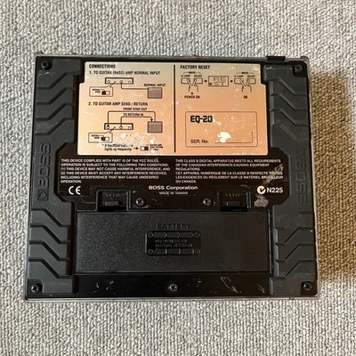 BOSS EQ-20 【中古】 BOSS EQ-20（中古）【楽器検索デジマート】