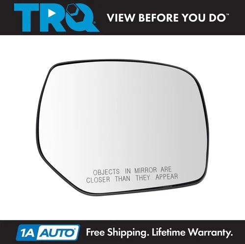 TRQ Exterior Mirror Glass Passenger Side for Subaru Forester Impreza Crosstrek