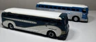 Vntg 1995 Corgi Coach 743 Greyhound 1:50 + MTH Electric 1:48 Diecast Buses As Is