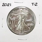 2021 Type-2 American Silver Eagle BU 1 oz #SC
