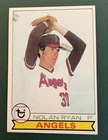 1979 Nolan Ryan Topps Baseball Card #115 California Angels HOF NM