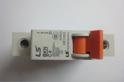 1pcs New LS Circuit Breaker BKN-1P 1P 6A *cc
