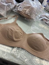 Honeylove Silhouette Wireless Bra Woman's Sz Small Sand Pink Shaping Comfort