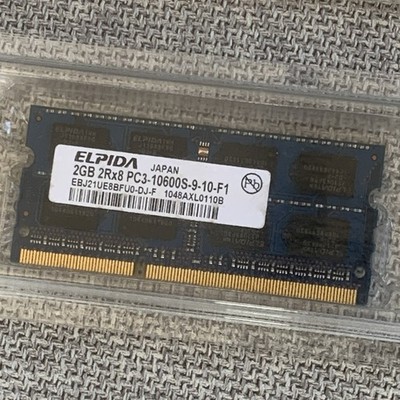 ELPIDA 2GB 2Rx8 PC3-10600S-9-10-F1