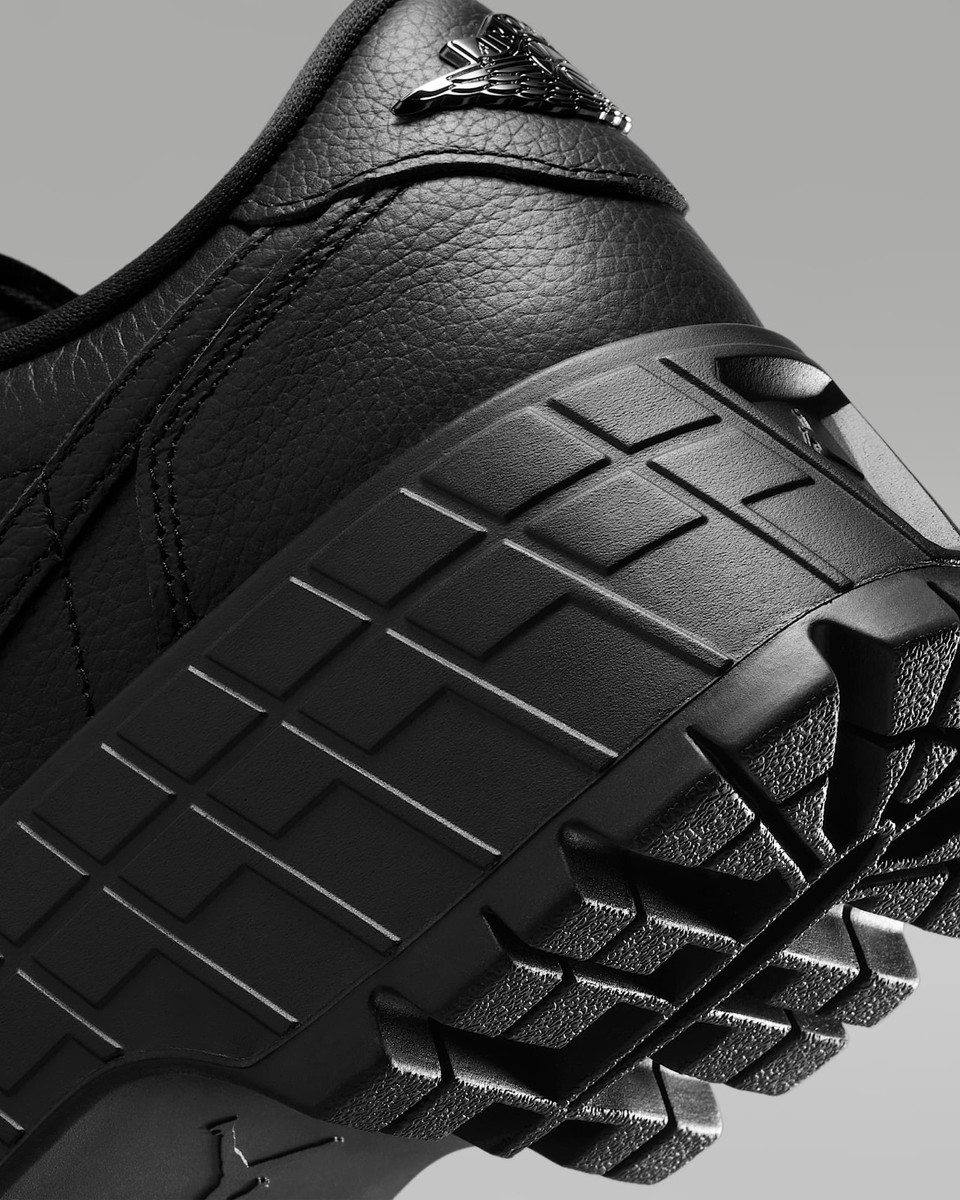 Nike Women's Air Jordan 1 Brooklyn Low Black/White - HF3184-001