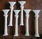 6 Vintage Wilton 13.5" Arched Cake Pillars/Columns # 303-9719