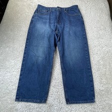 Good American Good 90's Cropped Relaxed Jean Womens 12/31