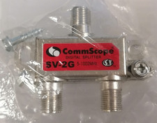NIB Ultra High Performance TV Signal Splitter 5-1002MHZ SV-2G