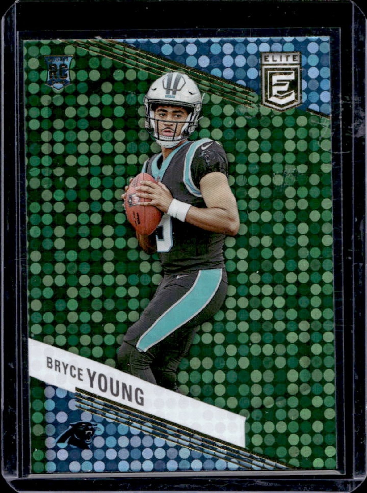 2023 Donruss Elite Bryce Young Green Disco Rookie RC #110 Panthers