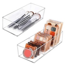 Acrylic Organizer 2PK Cube Sections Makeup for Drawer for Vanity Countertop