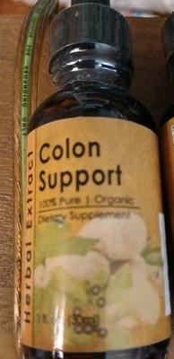 HB Naturals Colon Support Organic Herbal Extract Drops 30ml