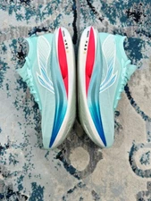 Li-Ning FeiDian 5 ELITE Plated Marathon Racing Running Shoes 'Island Blue' US9.5