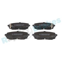 Bremsbelagsatz Scheibenbremse RAP Brakes R-P1163 FüR Hyundai I10 1 PA Crdi LPG