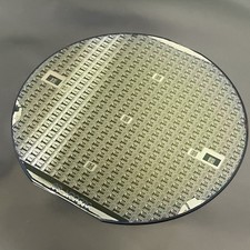 4 Inch Silicon Wafer with Die and Test Circuits