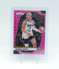 Chennedy Carter 2024 Panini Prizm WNBA Pink Velocity Prizm /79 #66 Sky