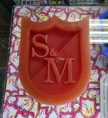 S&m American Bicycle Co Shield Wax Candle