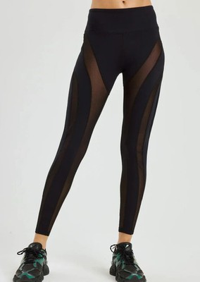 Year of Ours Amanda Legging Black,  Size Small