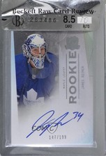 2009-10 Upper Deck The Cup Auto Rookie 147/199 James Reimer #95 Auto 0ll