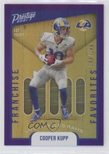 2021 Prestige Franchise Favorites Xtra Points Purple 93/149 Cooper Kupp #10 0hk3